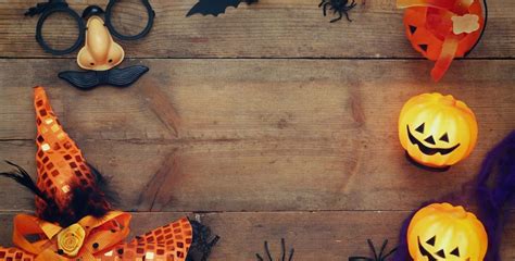 Download Halloween Pumpkin Background Containers Hat | Wallpapers.com