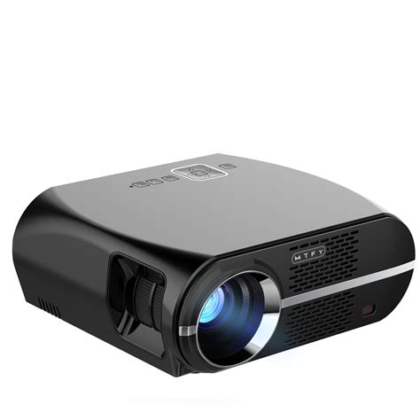 GP100 Video Projector,3500 Lumens LCD 1080P Full-HD LED Portable Multimedia Home Theater ...