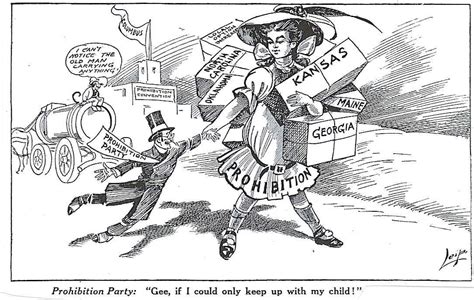 Progressive Era Political Cartoons Prohibition