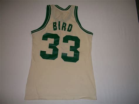 Allergic To Cubicles: Vintage Larry Bird Jersey (Sand knit?)