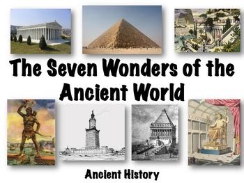 Seven Wonders of the Ancient World by Middle School History and Geography