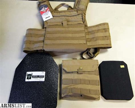 ARMSLIST - For Sale: AR500 Armor Level IV Ceramic Body Armor Plates IN ...