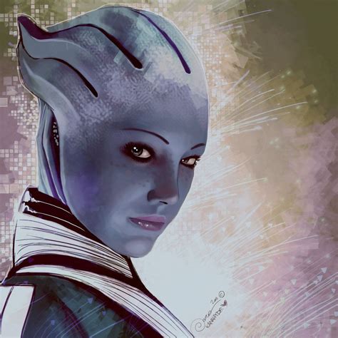 Liara fanart | Фантастика, Рисунки девушки, Научная фантастика