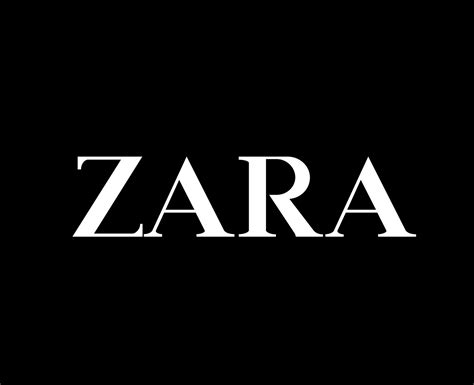 Zara Brand Logo White Symbol Clothes Design Icon Abstract Vector ...