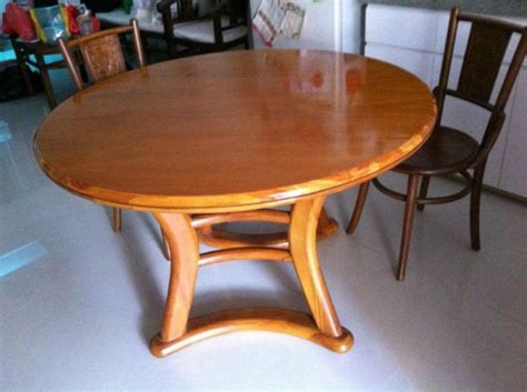 4FT Diameter round SCANTEAK solid teakwood dining table for sale for Sale in Rivervale Drive ...