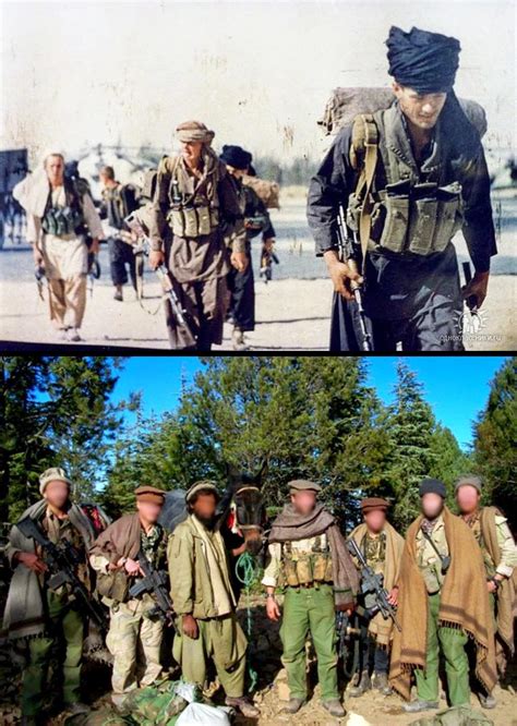 (Above) Soviet Spetznas dressed like Mujahideen insurgents during the ...