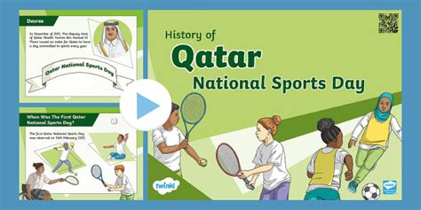 Importance of Qatar National Sports Day PowerPoint - Twinkl