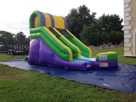 Water Slides and Wet Combos – Happy Kids Inflatables