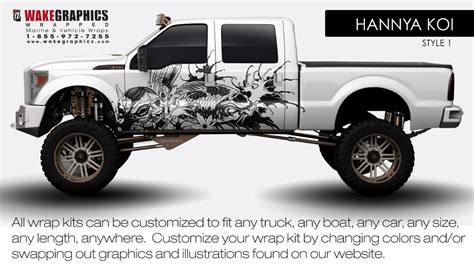 Truck Wraps Kits | Vehicle Wraps | Wake Graphics