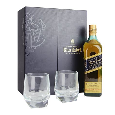 Johnnie Walker Blue Label Gift Pack 2 Glasses - Ythoreccio