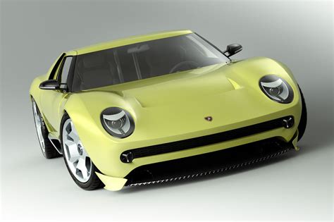 LAMBORGHINI MIURA CONCEPT | CGTrader