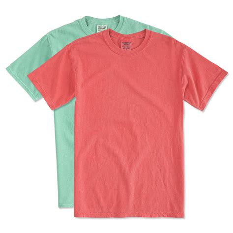 Custom Comfort Colors 100% Cotton T-shirt - Design Short Sleeves Online at CustomInk.com