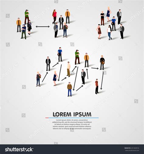 People Relationship Types Concept Vector Illustration Stock Vector (Royalty Free) 201404516 ...