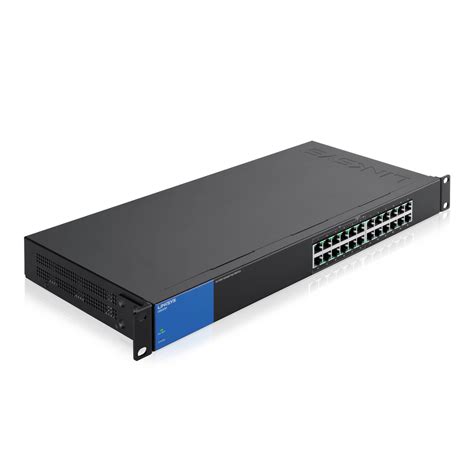 Linksys LGS124P 24-Port Unmanaged PoE Switch LGS124P B&H Photo