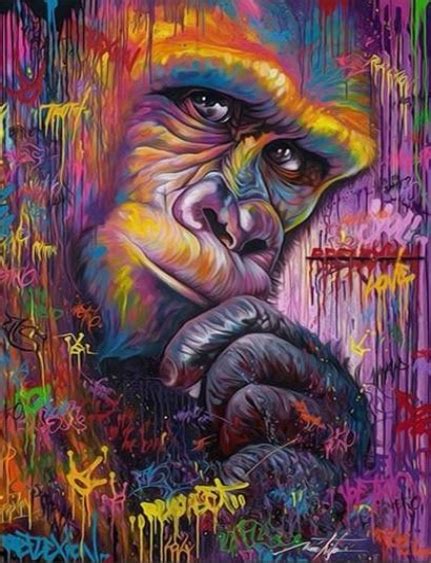 Monkey Graffiti