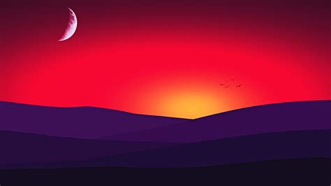 Minimalist Sunset Wallpapers - Wallpaper Cave