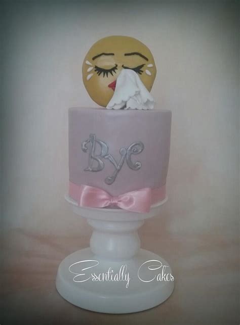 Sad Emoji - Cake by Essentially Cakes - CakesDecor