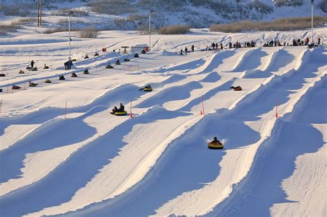 Slide the Longest Snow Tubing Hill in the U.S.