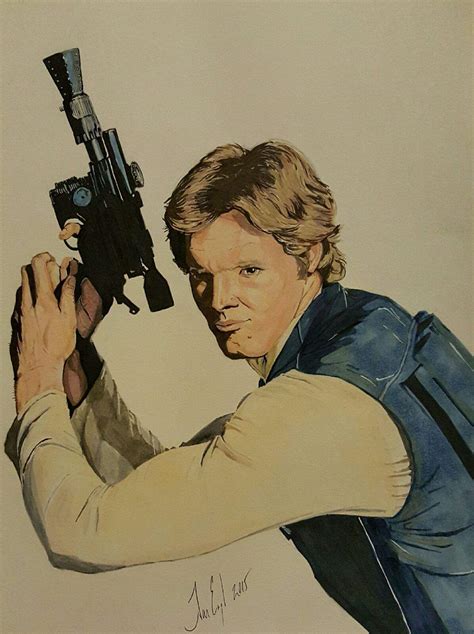 Han Solo Drawing at PaintingValley.com | Explore collection of Han Solo ...