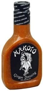 Makoto Ginger Dressing - 16 oz, Nutrition Information | Innit