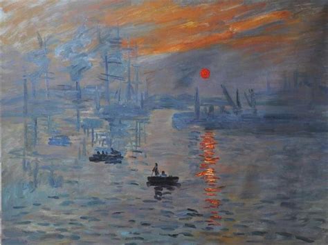 Claude Monet, Impression-Sunrise | Famous art paintings, Monet art, Art inspiration painting