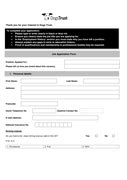 job application form template
