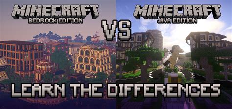 Minecraft Bedrock Servers vs Minecraft Java Servers | nitrado.net