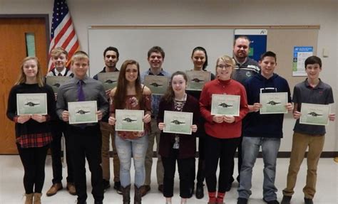 Rhinelander High School Students of the Month - Star Journal