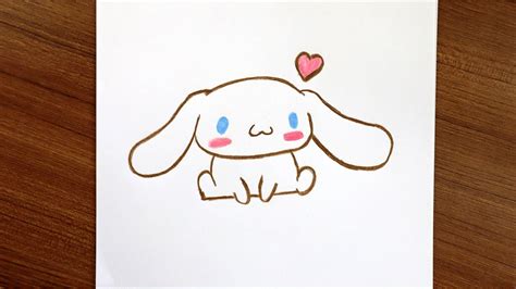 cinnamoroll drawing || how to draw CINNAMOROLL sanrio EASY - YouTube