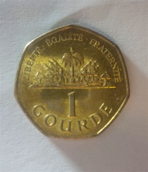 1 Gourde 2013, Republic (2011-2020) - Haiti - Coin - 36430