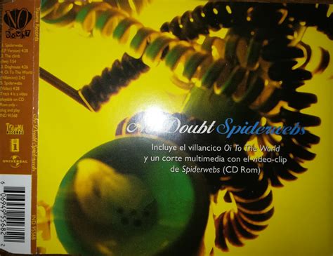 No Doubt – Spiderwebs (1997, CD) - Discogs