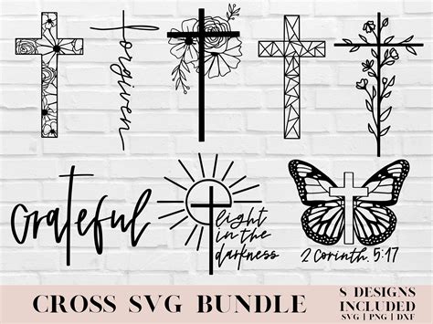 Christian SVG Bundle Cross SVG Christian SVG Bible Verse | Etsy