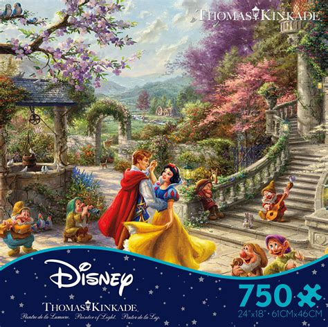 Thomas Kinkade Disney - Snow White Sunlight 750 Piece Jigsaw Puzzle