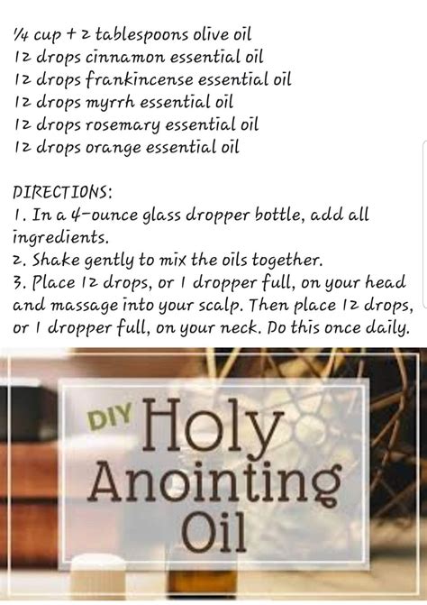 Anointing oil | Myrrh essential oil, Essential oil recipes, Essential oils rosemary