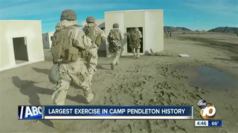 Marines hold largest exercise in Camp Pendleton history