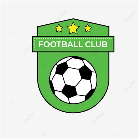 Football Logo Soccer Vector Hd PNG Images, Green Logo Football ...