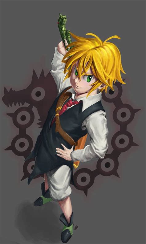 Meliodas (fan art) por Mdq181 | Dibujando