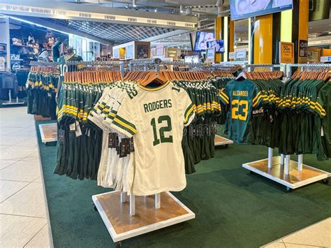 Inside the Green Bay Packers Pro Shop at Lambeau Field, Selling ...