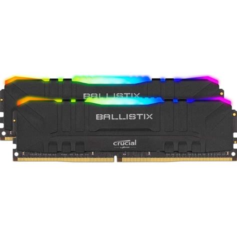 16 Go (2x8) DDR4 3200 MHz RGB RAM Crucial (2x8)