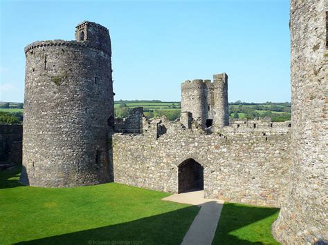 Kidwelly Castle Inside - 1 by bobswin on DeviantArt