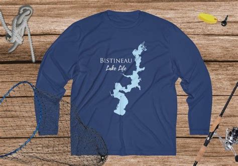 Bistineau LA Fishing Shirt - Dri-fit breathable - Men's Long Sleeve Moisture Absorbing Tee ...
