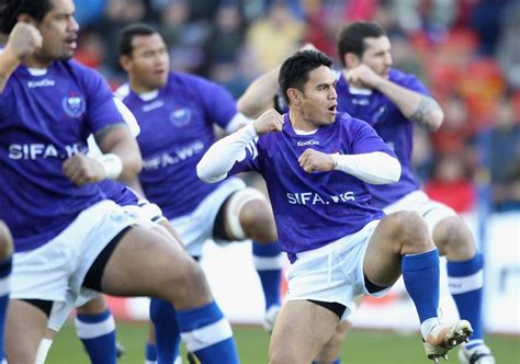 Samoan Rugby Team Prepares To Kick Balls