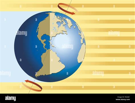 Earth Rotation Diagram High Resolution Stock Photography and Images - Alamy