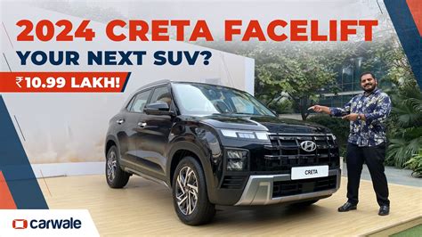 2024 Hyundai Creta Facelift | Prices & Features for E, EX, S, SX, SX (O) Variants - CarWale