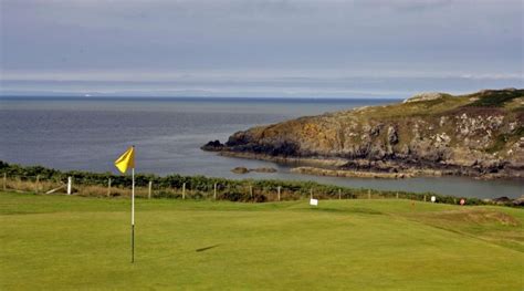 The 13th hole on the Dunskey Golf Course at Portpatrick Golf Club in Dumfries & Galloway Top ...