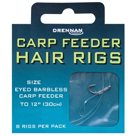 TD Drennan Carp Feeder Hair Rigs in Transparent