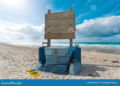 Beach vacations sign stock image. Image of holiday, relax - 56188123