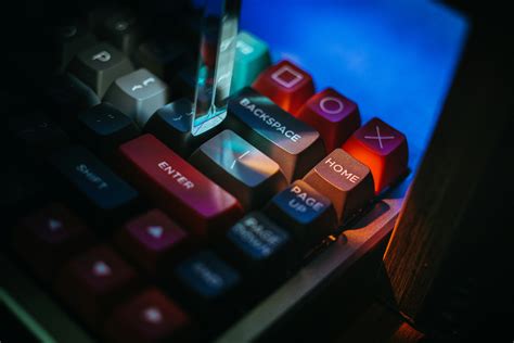 Black and Red Computer Keyboard · Free Stock Photo