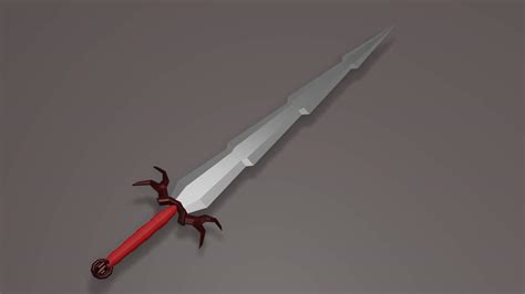 Sword - 3D Model by MrGameobject