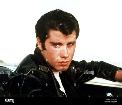 GREASE John Travolta in the 1978 Paramount film Stock Photo - Alamy